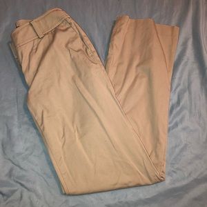 Ann Taylor “Lindsey” Trousers, Tan, Size 00P